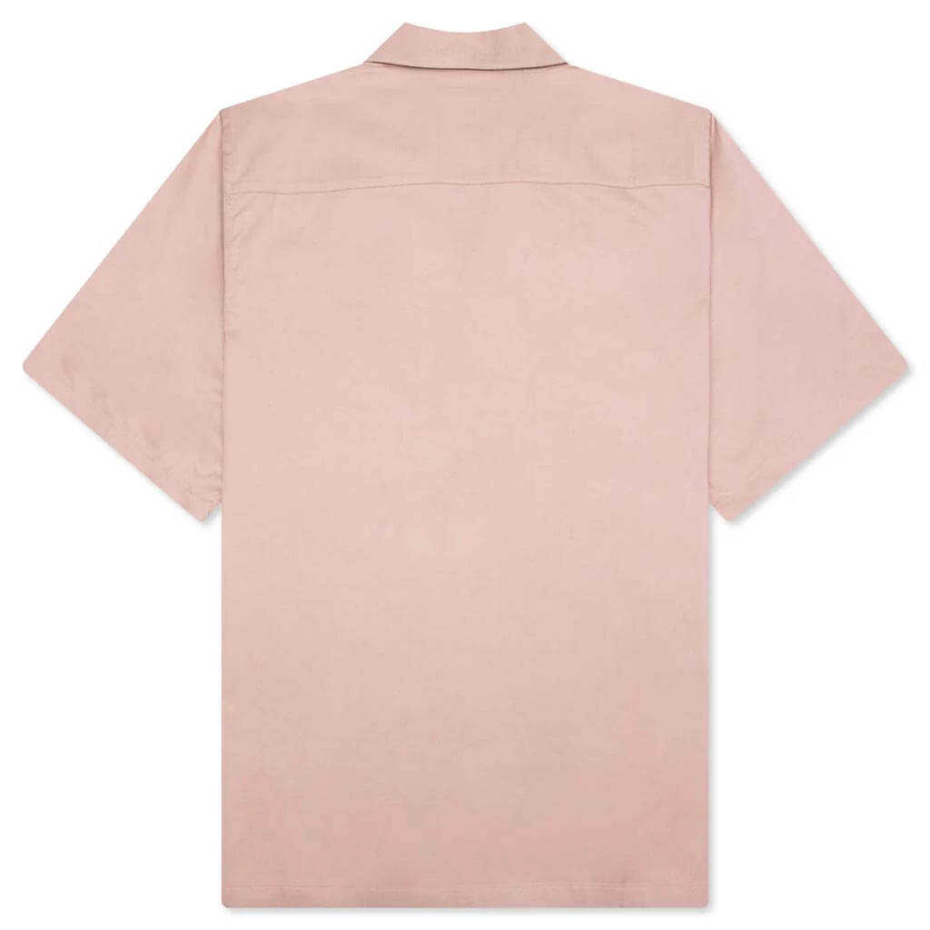 S/S Delray Shirt - Glassy Pink/Black - Image 2