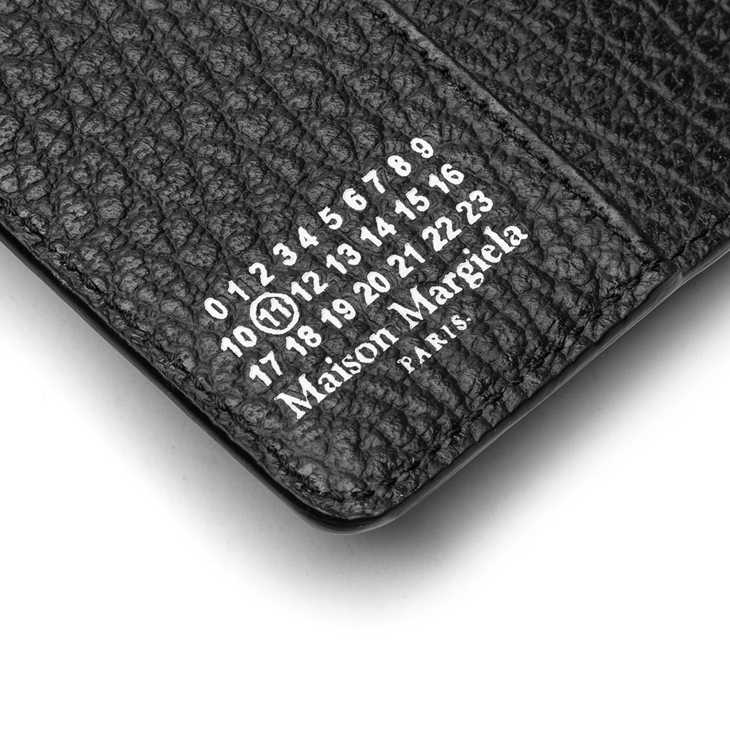 Four Stitches Passport Holder - Black - Image 2
