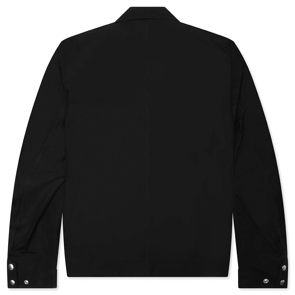Cotton Typewriter Jacket - Black - Image 2