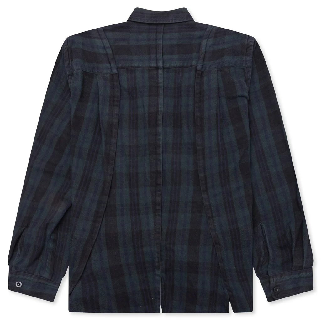 Plaid Shirt - Black - Image 2