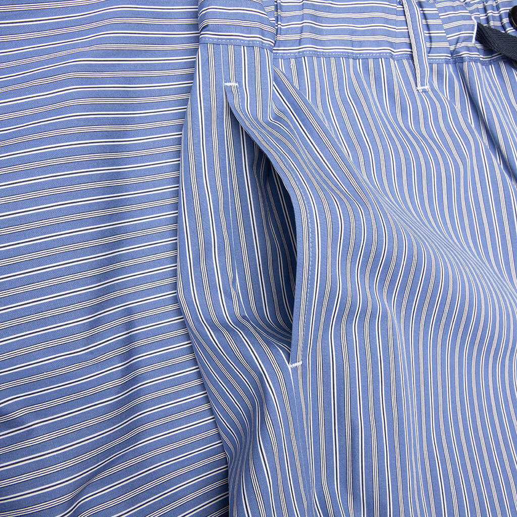 Poplin Pants - Blue Stripe - Image 3