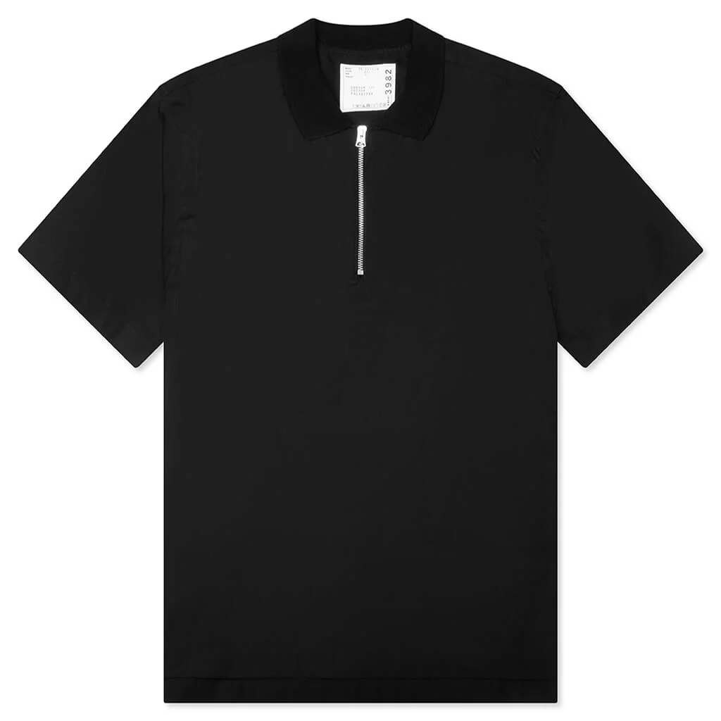 Poplin Pullover - Black
