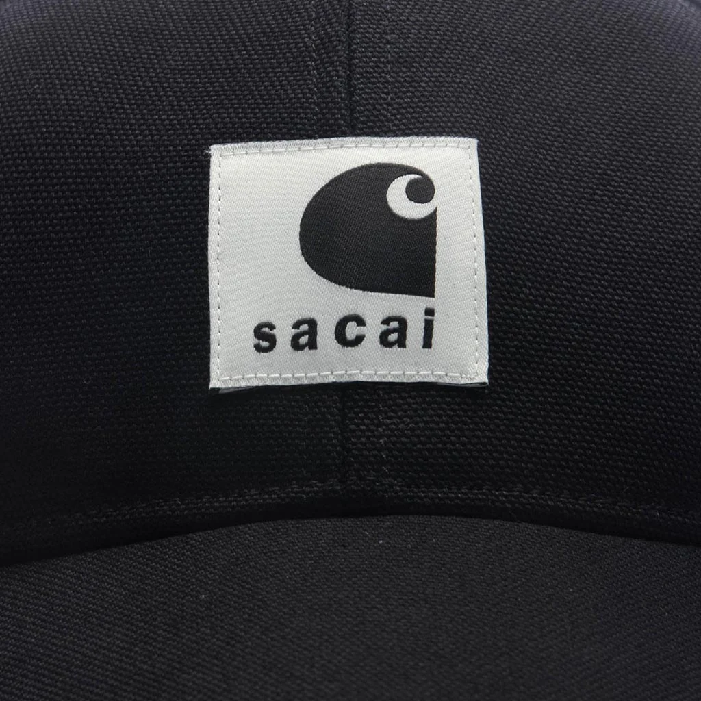 Sacai x Carhartt WIP Duck Cap - Black - Image 4