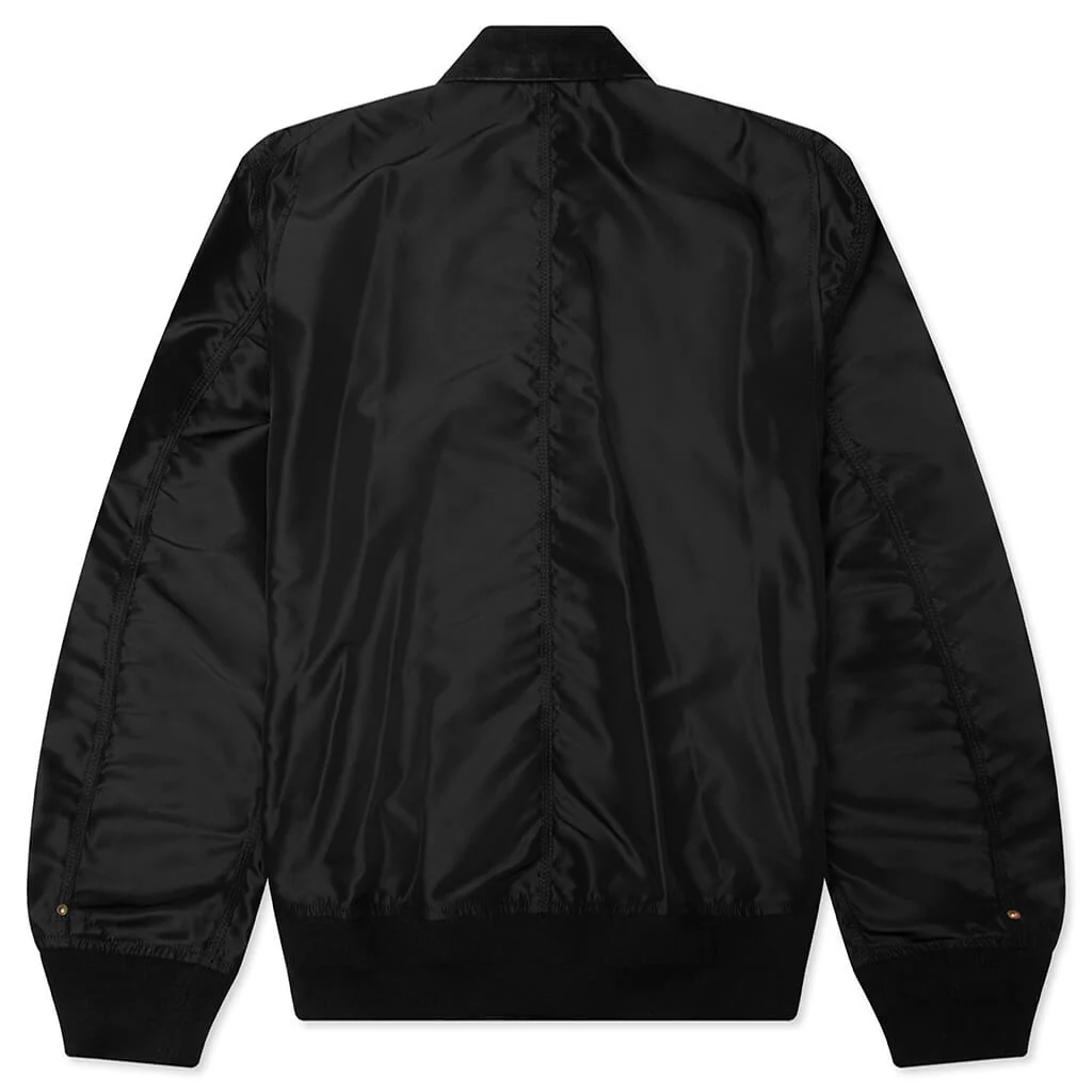 Sacai x Carhartt WIP Nylon Twill Duck Blouson - Black - Image 2