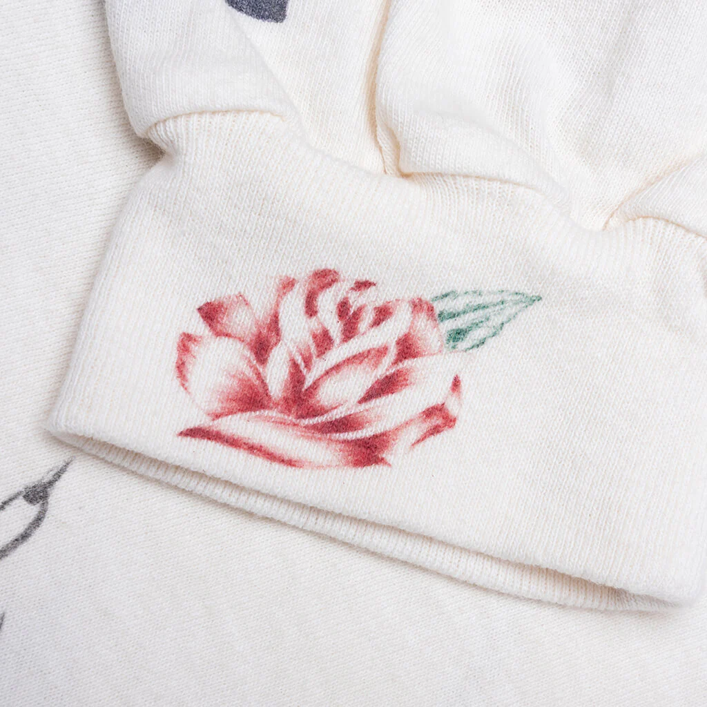 Drawing L/S Tee - White - Image 8