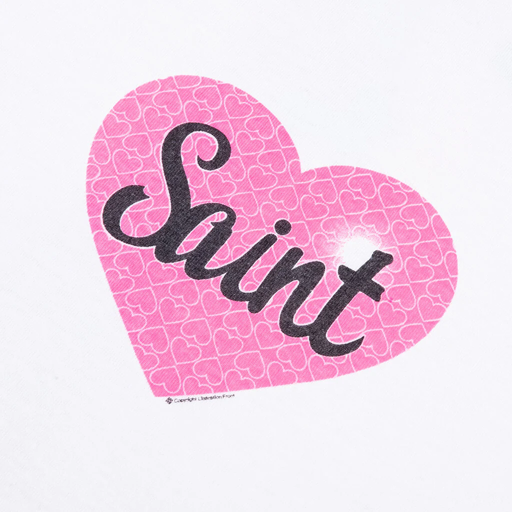 Heart Saint S/S Tee - White - Image 3