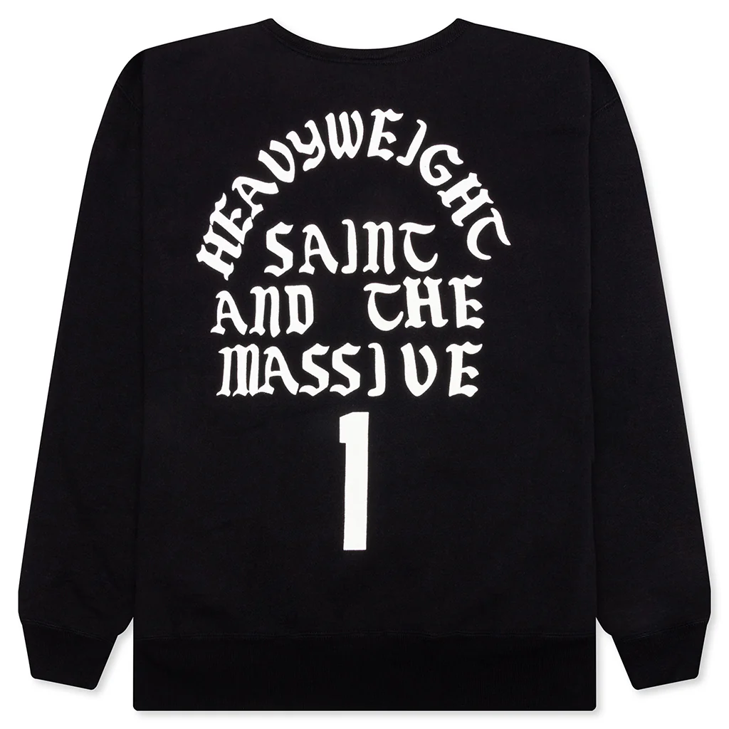 It's Saint Crew Sweater - Black - Image 2