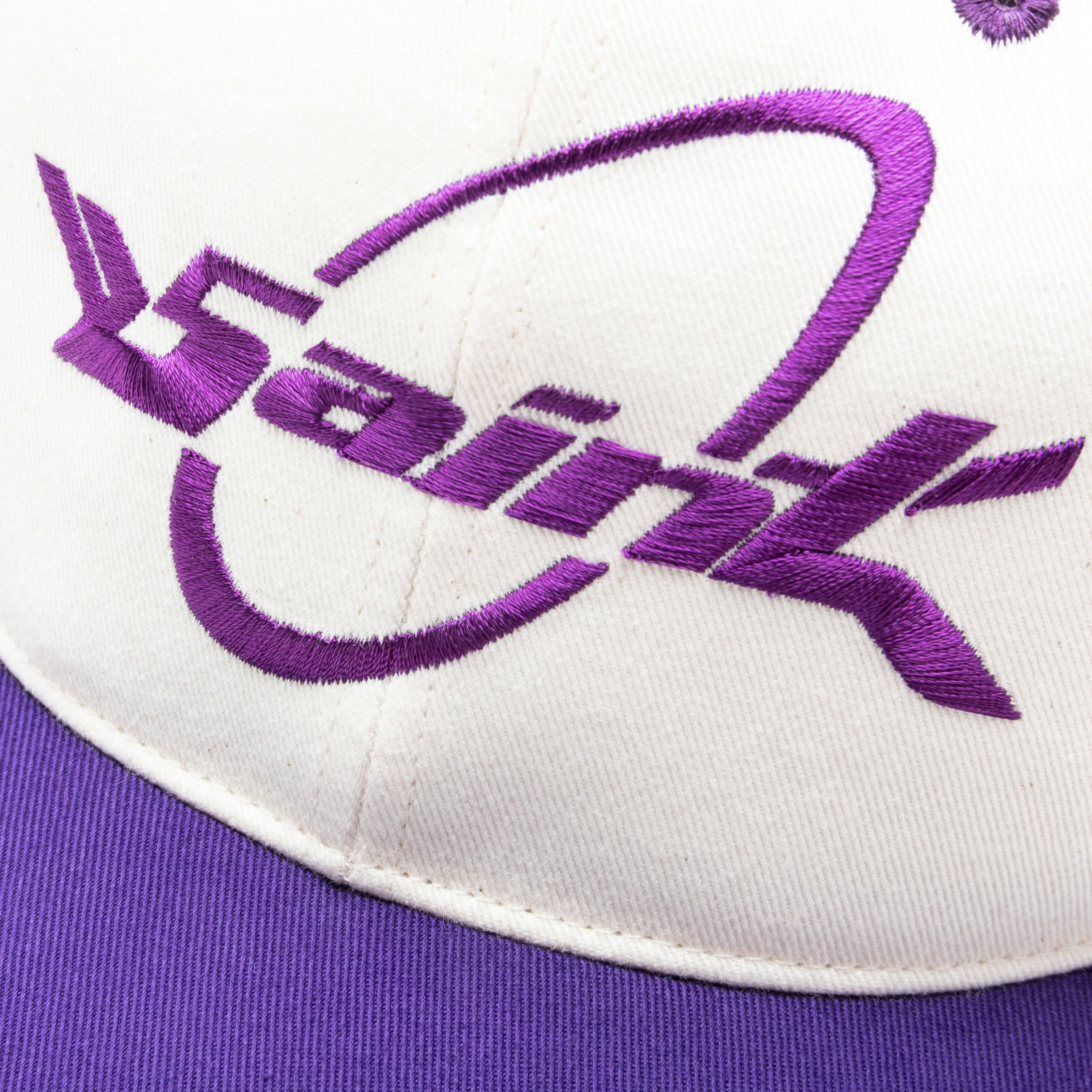 S. Circle Cap - White/Purple - Image 2