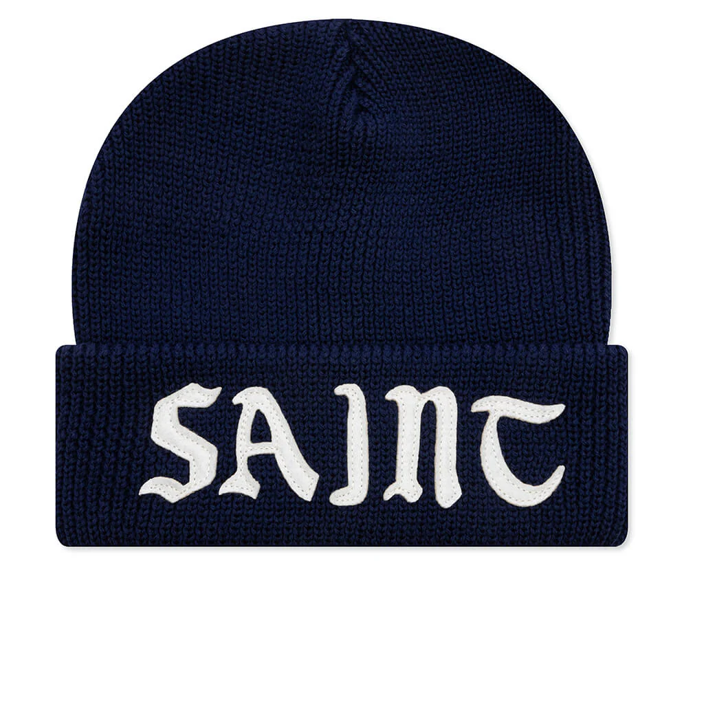 Saint Knit Cap - Navy