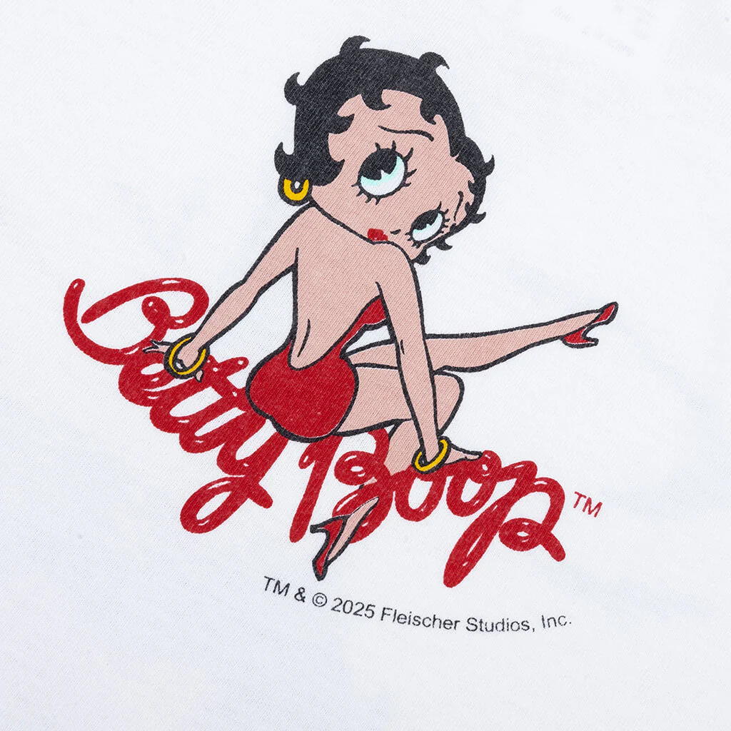 Saint M6 x Betty Boop Pose S/S Tee - White - Image 5