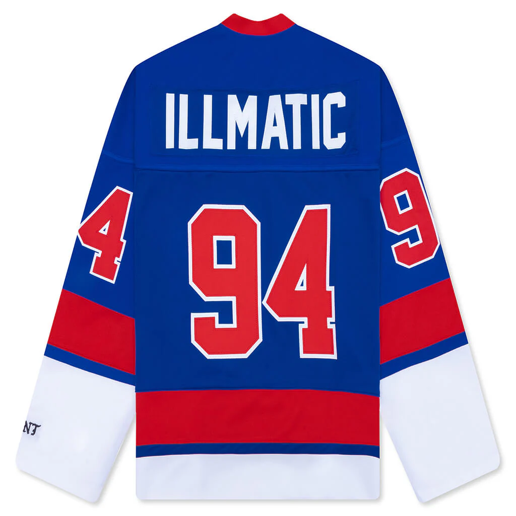 Saint M6 x Nas Illmatic 94 Game Jersey - Blue - Image 2