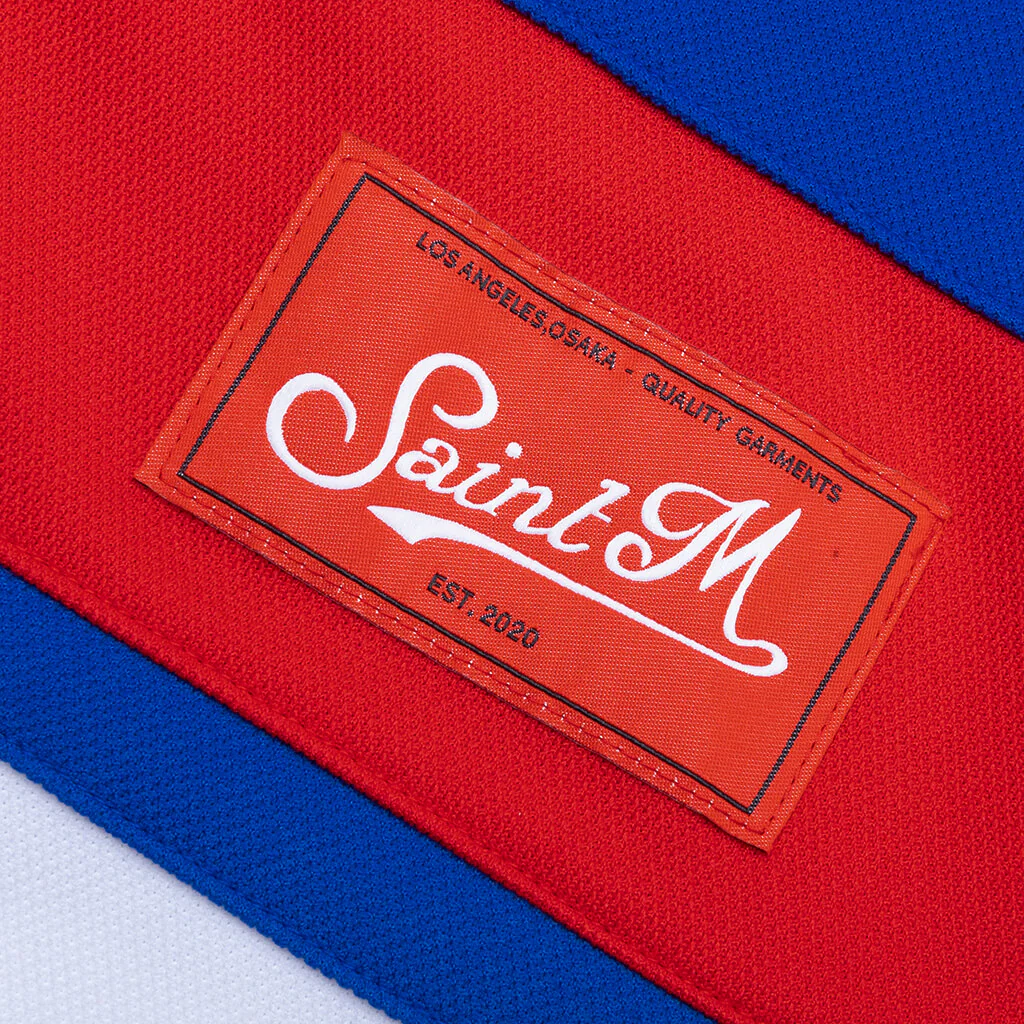 Saint M6 x Nas Illmatic 94 Game Jersey - Blue - Image 4