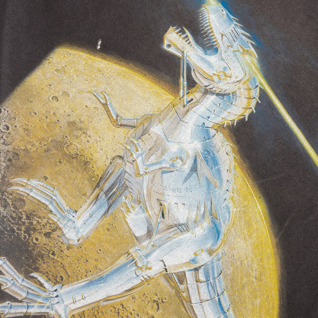 Saint M6 x Sorayama T-Rex S/S Tee - Black - Image 3