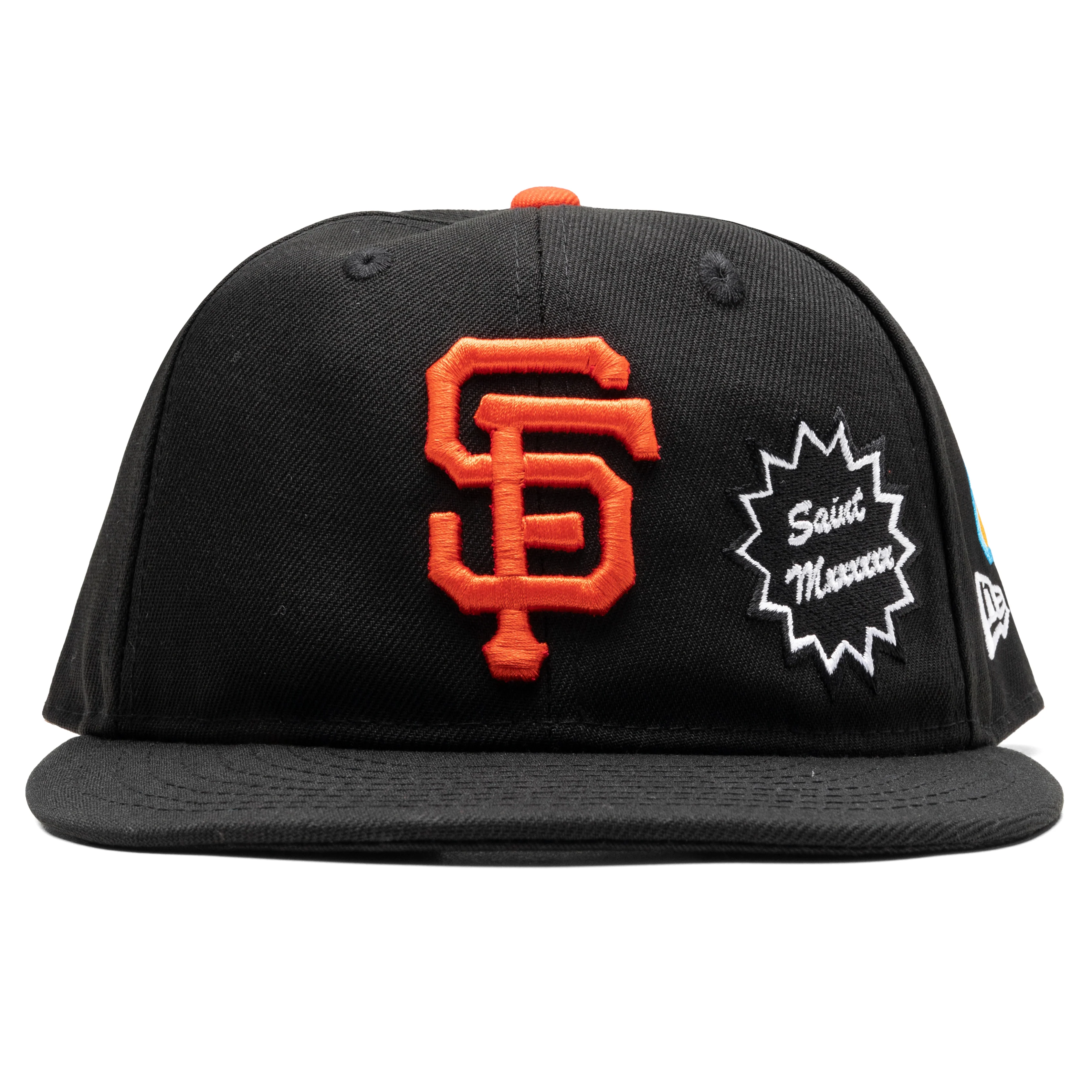 Saint Michael X New Era Mx6 SF Giants Cap - Black