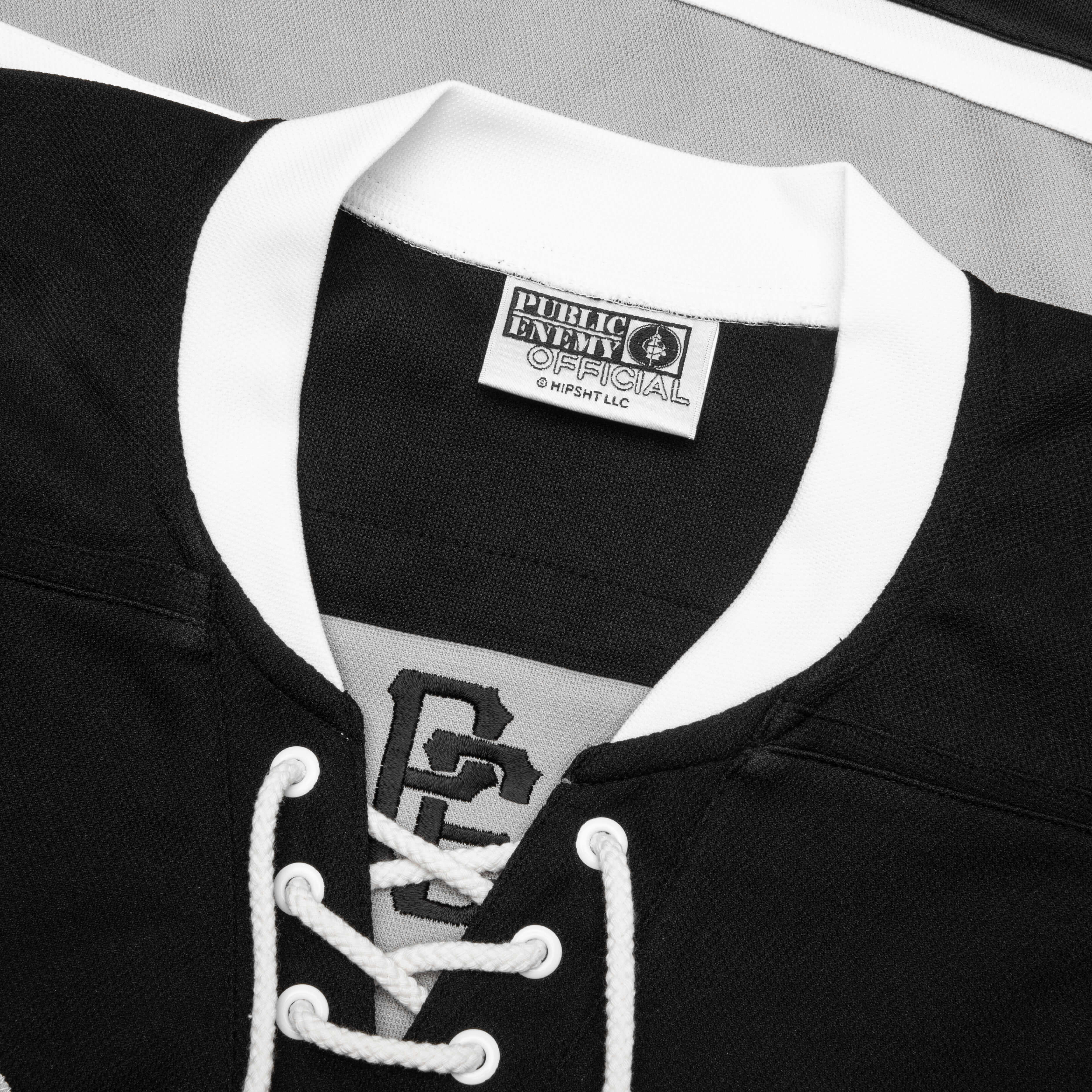Saint Michael x Public Enemy Saint Enemy Game Shirt - Black - Image 3