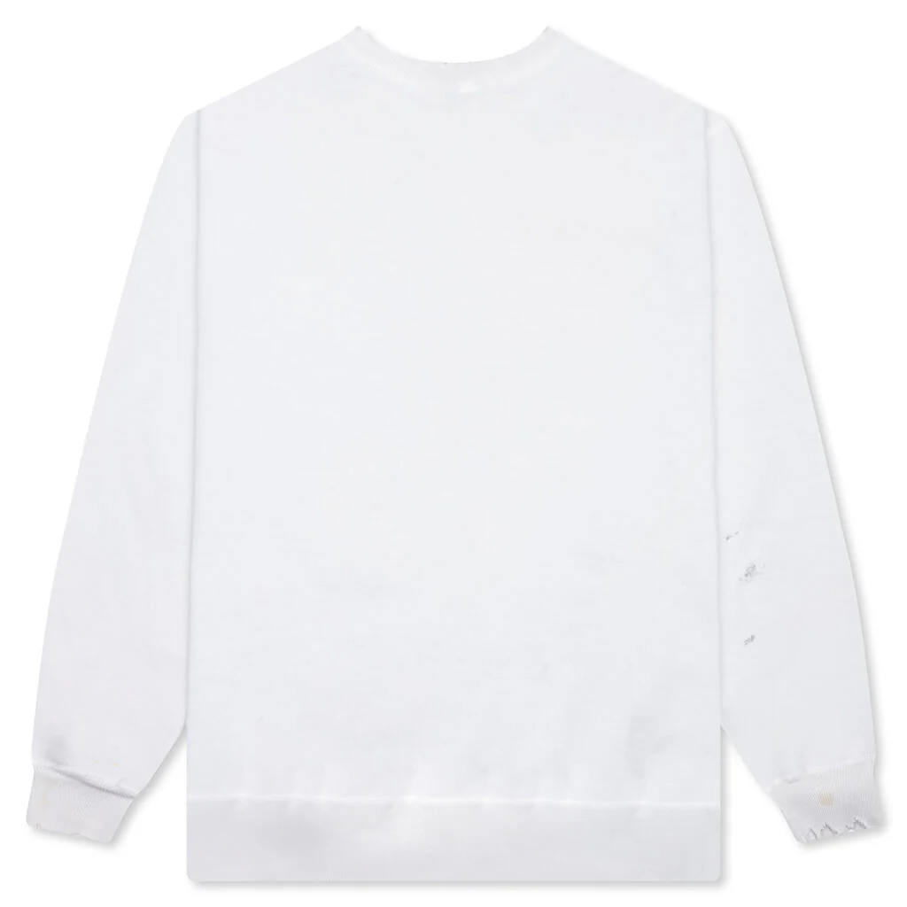 Vague Abuse Crewneck  - White - Image 2