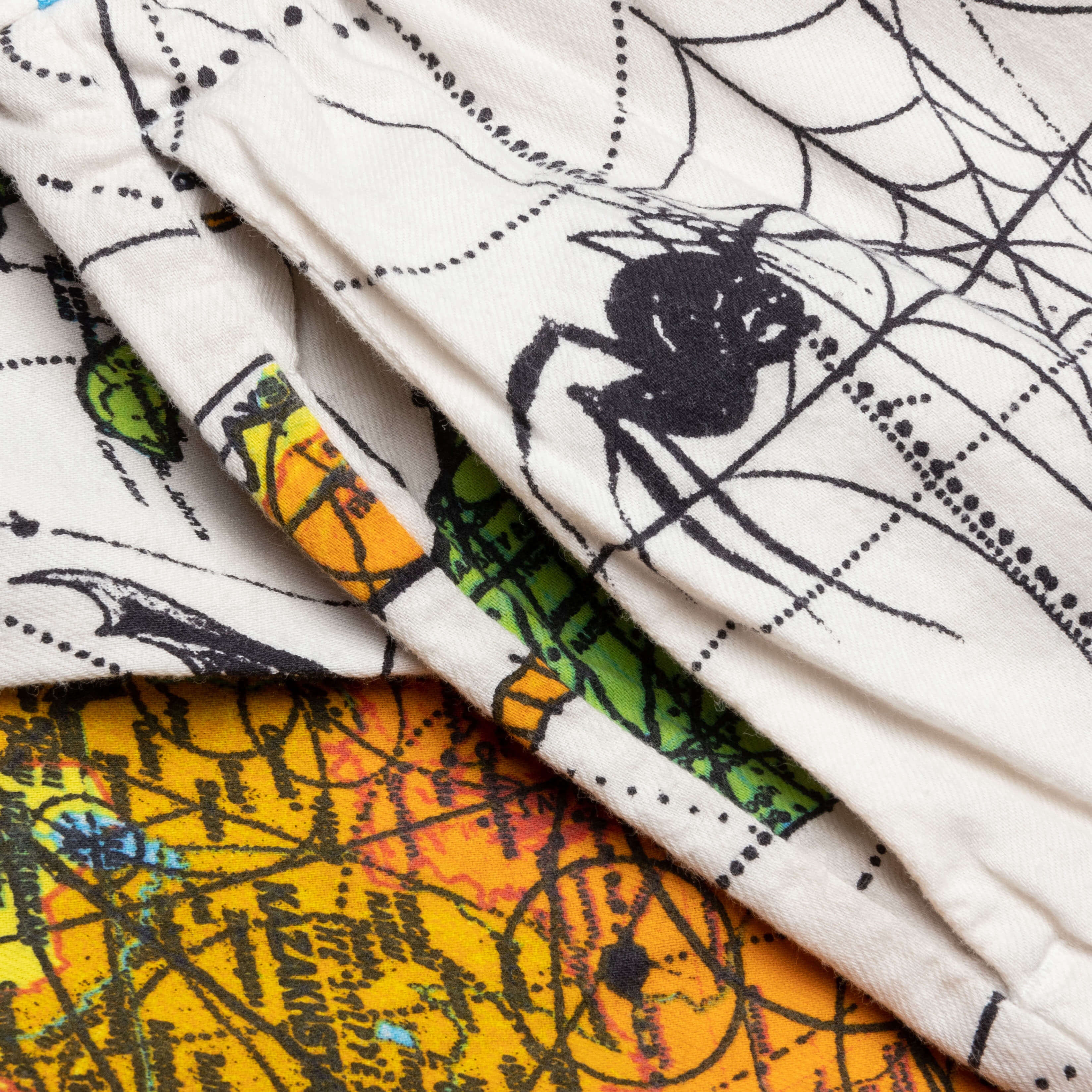 Saint Michael x Dr. Woo World Map Pajama Pant Map - White - Image 3