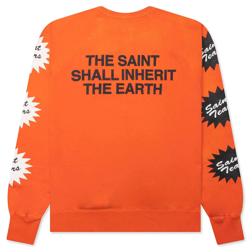 Saint Michael x Denim Tears Milk Pack Sweatshirt - Orange - Image 2