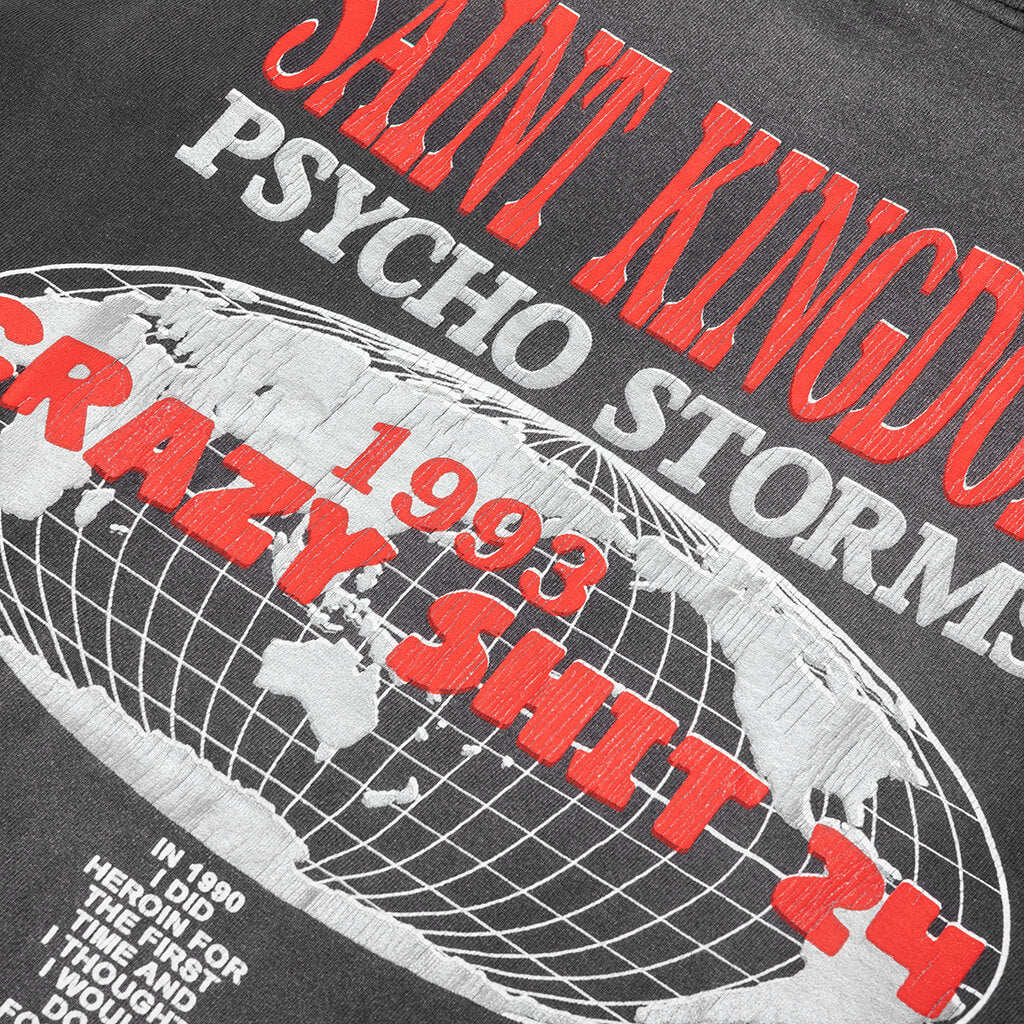 Saint Michael x Last Man St Kingdom S/S Tee - Black - Image 4