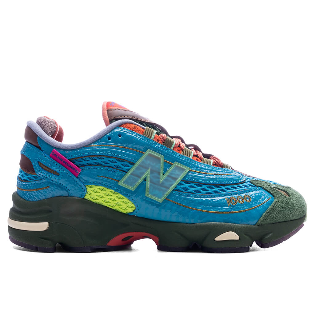 New Balance x Salehe Bembury 1000 'Fog Be The Cloud' - Blue/Douglas Fir