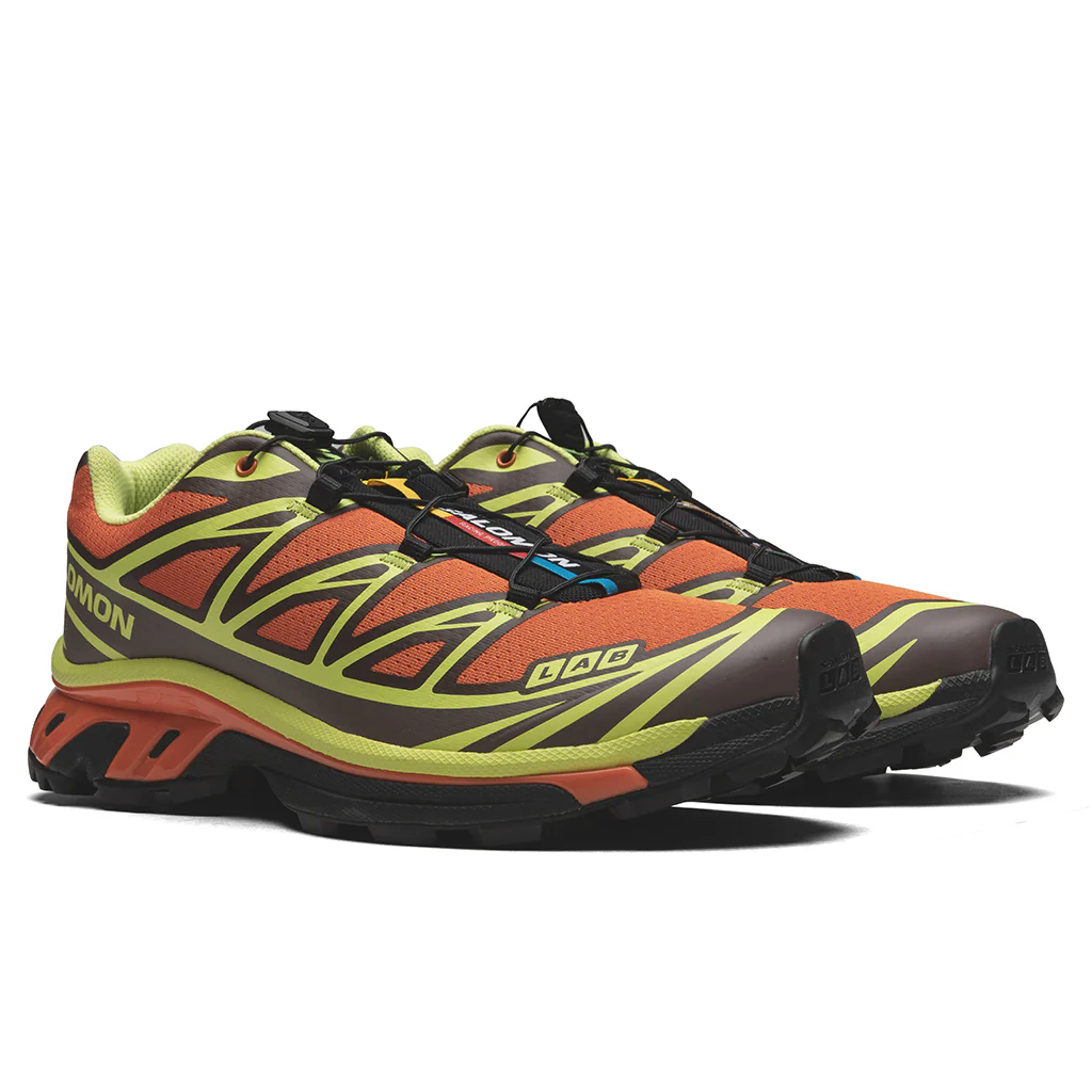 XT-6 - Red Orange/Sharp Green/Black - Image 2