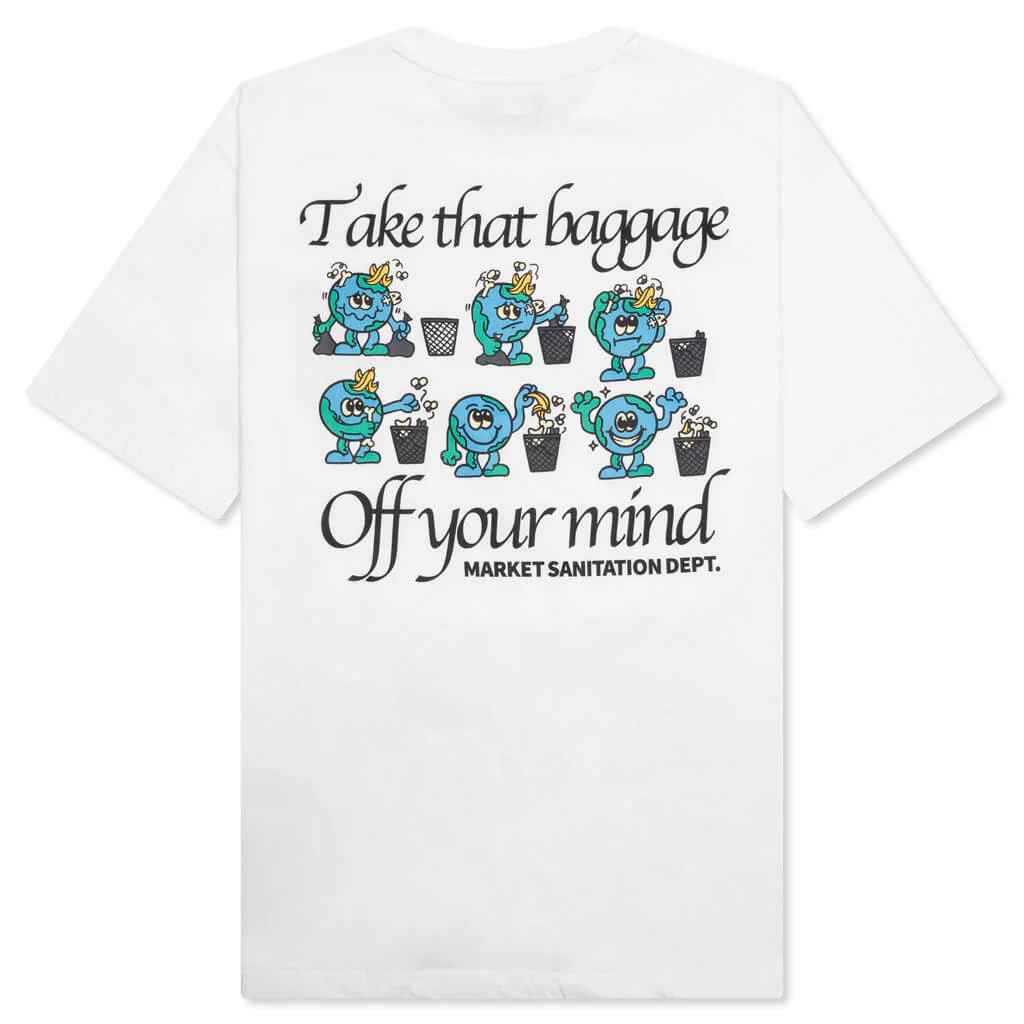 Sanitation Dept T-Shirt - White - Image 2