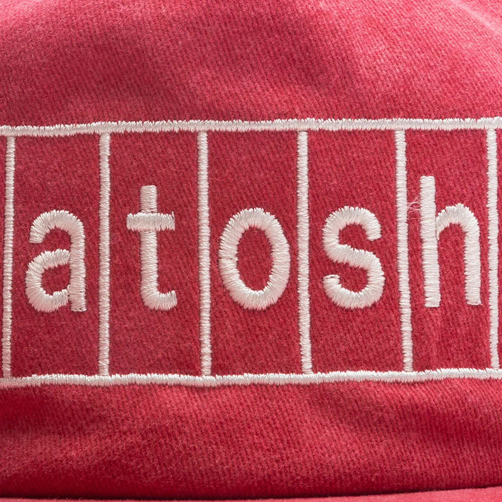 Block Logo Hat - Red - Image 2