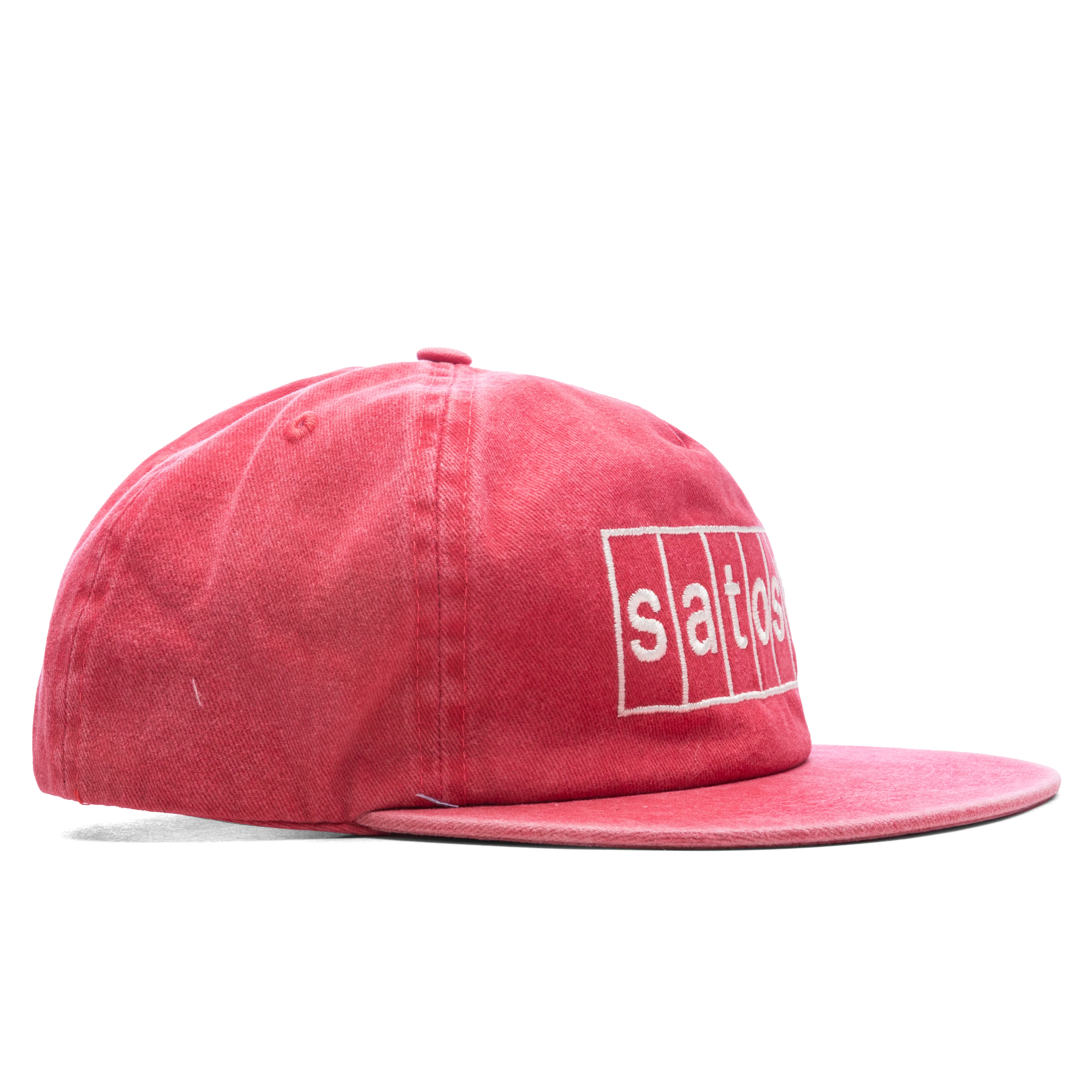 Block Logo Hat - Red - Image 3