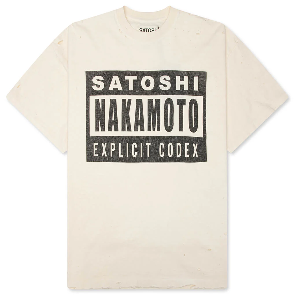 Explicit Codex Tee - White