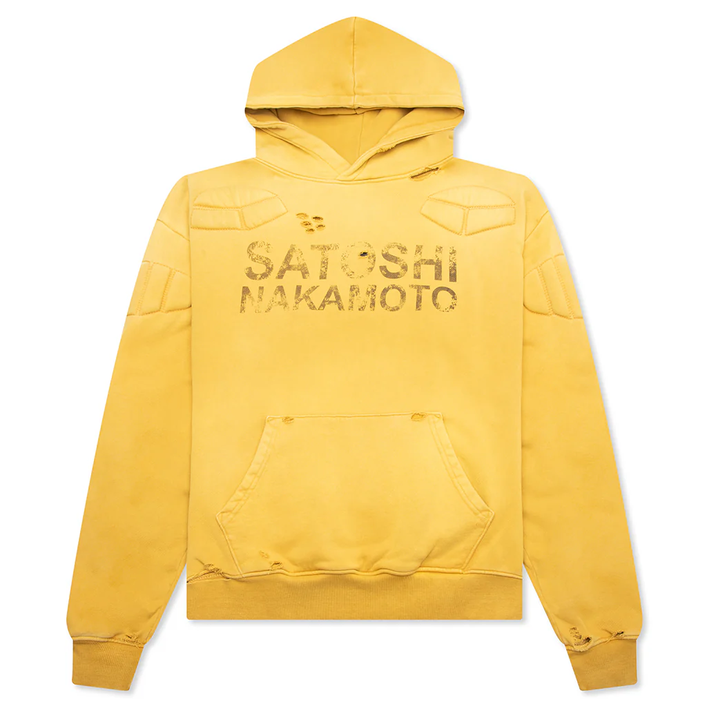 Moto Hoodie - Mustard