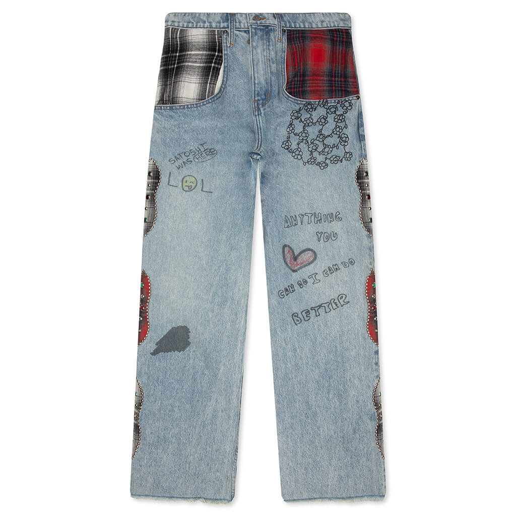 Nessa Pant - Blue Denim