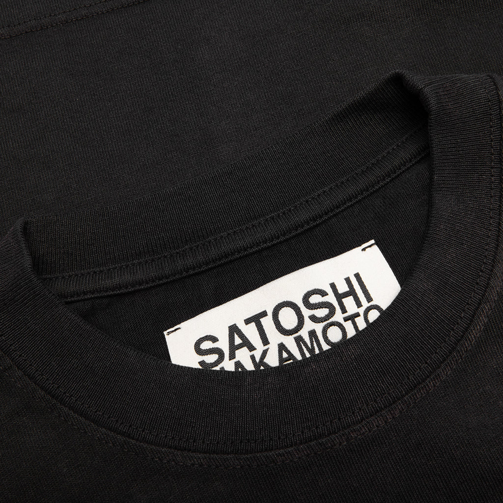 Smiley Tee - Washed Black - Image 3
