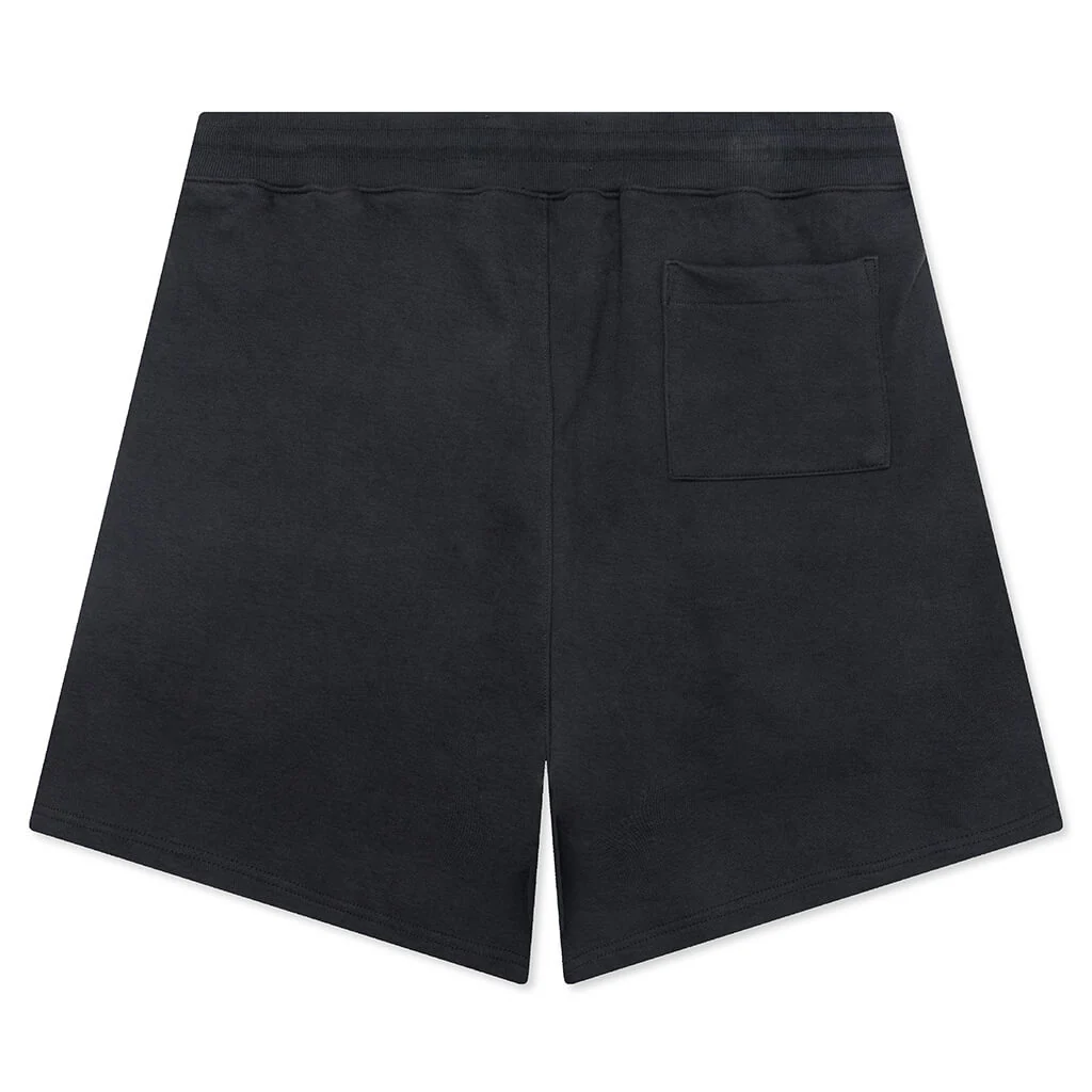 Studded Logo Short - Black - Image 2