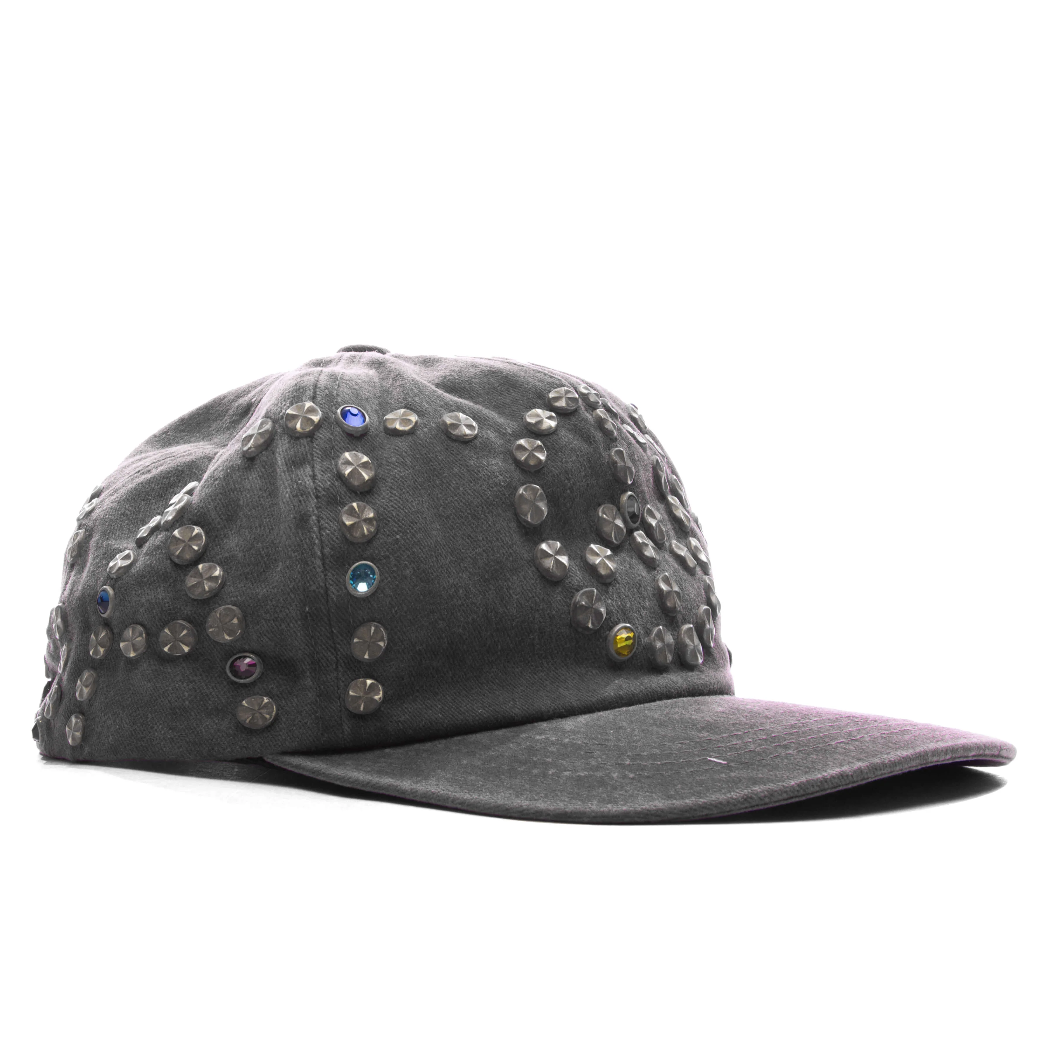 Studded Wrap Around Hat - Black - Image 3