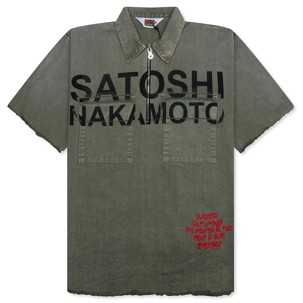 Success Isn't Owned Mechanic Shirt - Olive