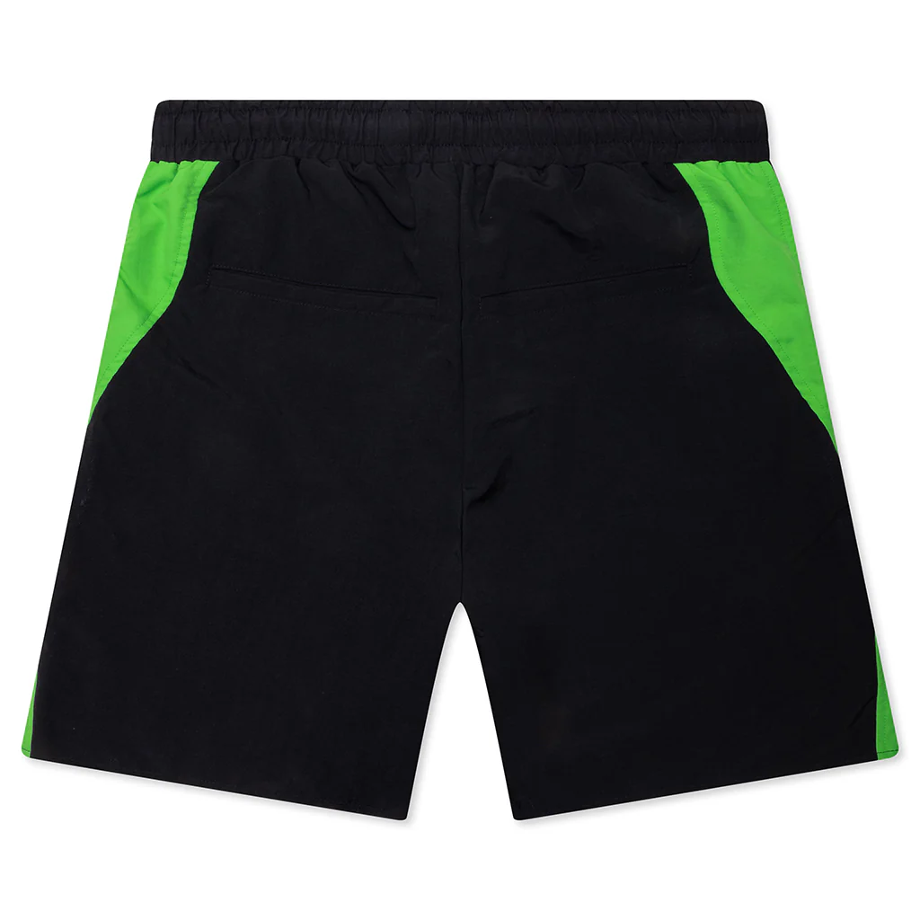Tech Shorts - Grey/Green - Image 2