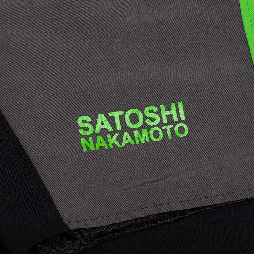 Tech Shorts - Grey/Green - Image 3