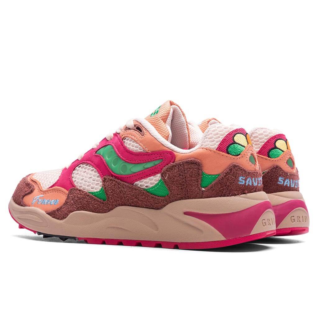 Saucony x Jae Tips Grid Shadow 2 - Brown - Image 3