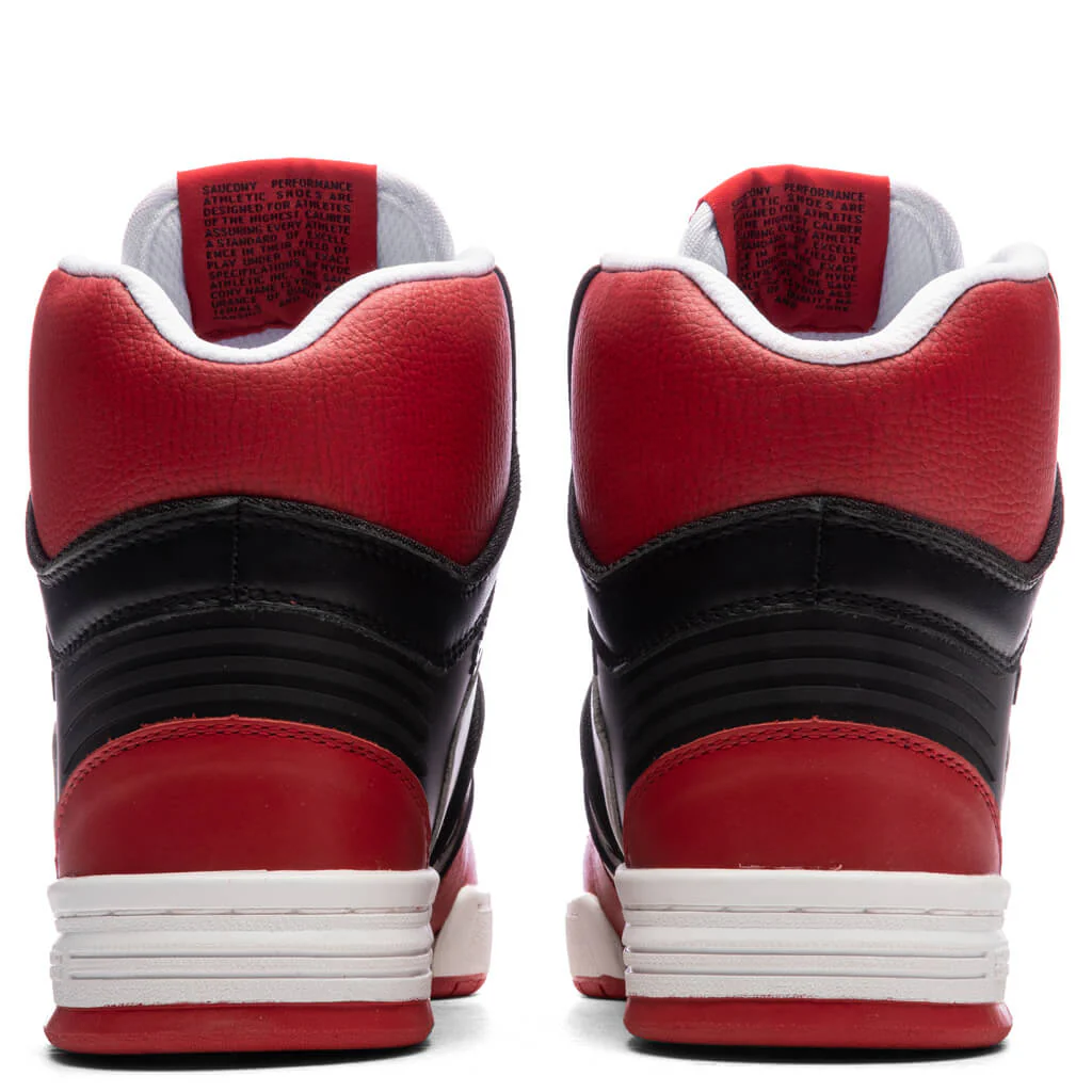 Saucony x Beams Sonic Hi - White/Red - Image 4