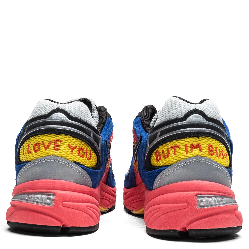 Saucony x Jae Tips Grid Jazz 9 'I Love You But I'm Busy' - Balloon Blue - Image 4
