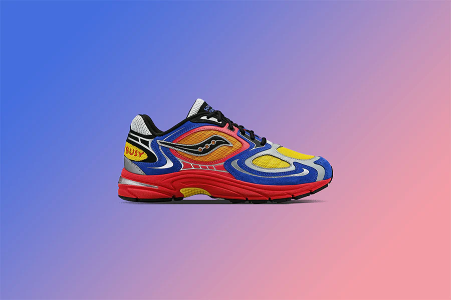 Saucony x Jae Tips Grid Jazz 9 'I Love You But I'm Busy' - Balloon Blue - Image 5