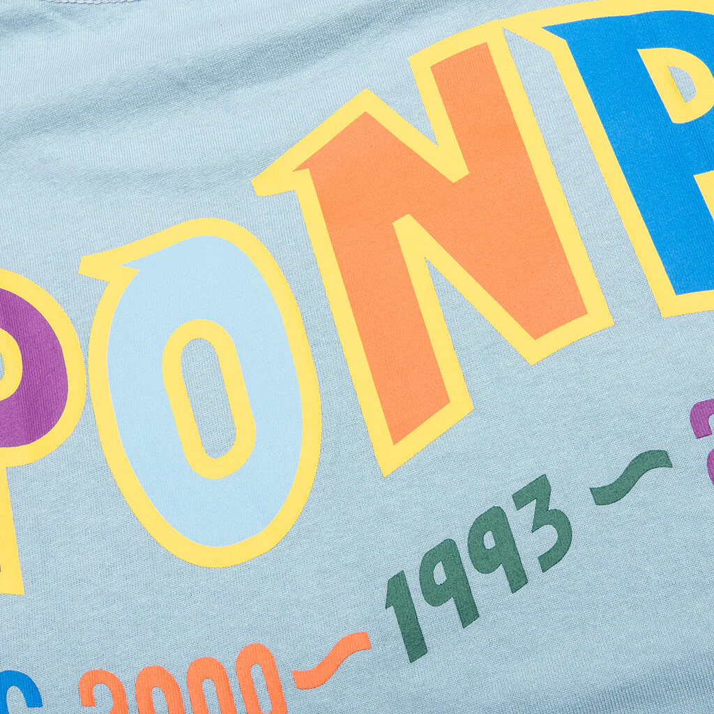 Colors Shark Ponr Tee - Sax - Image 3