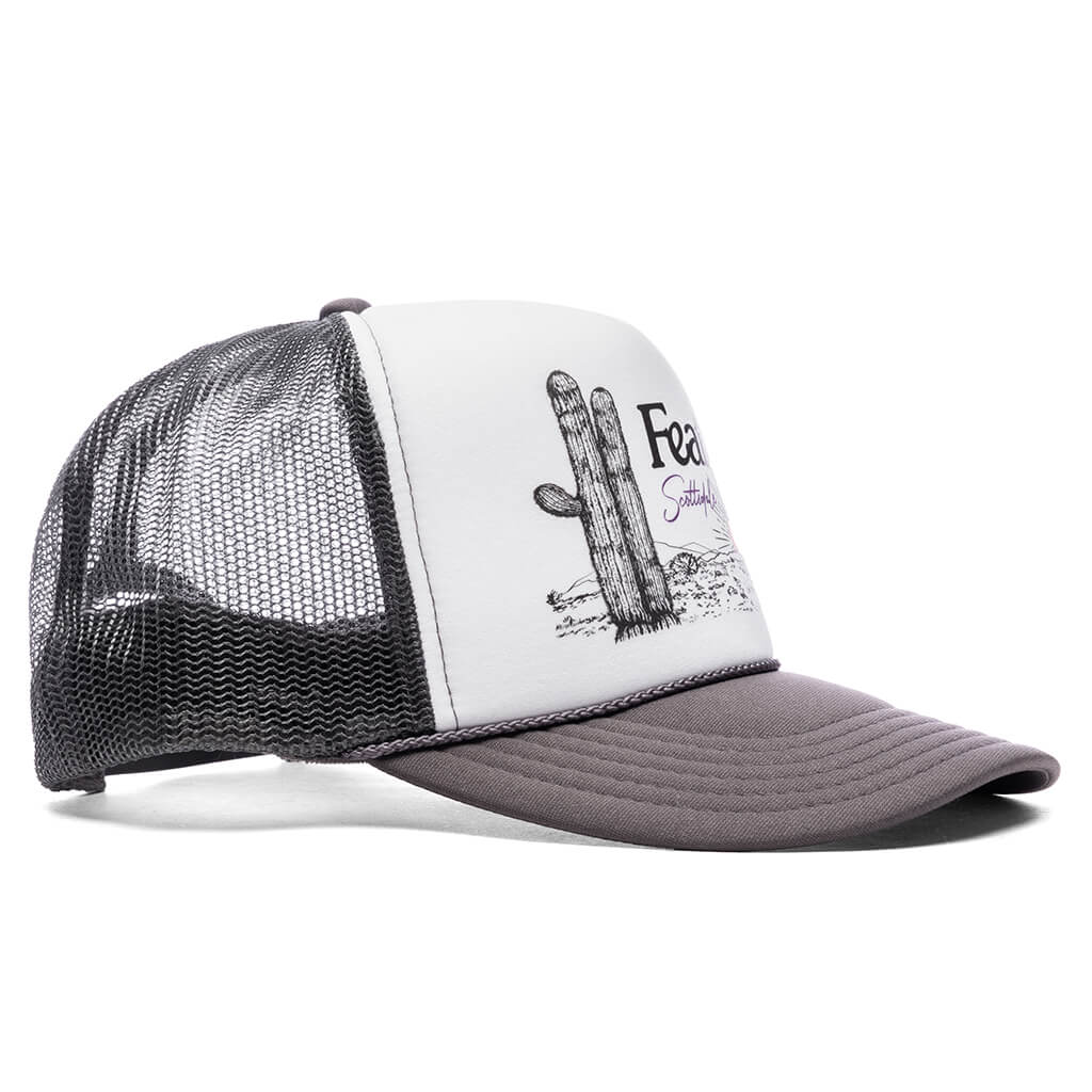 Scottsdale Cactus Trucker - Grey/White - Image 3
