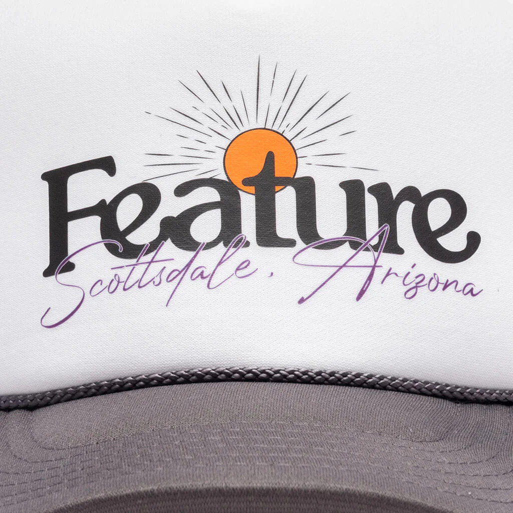 Scottsdale Grand Opening Trucker - Grey/White - Image 2