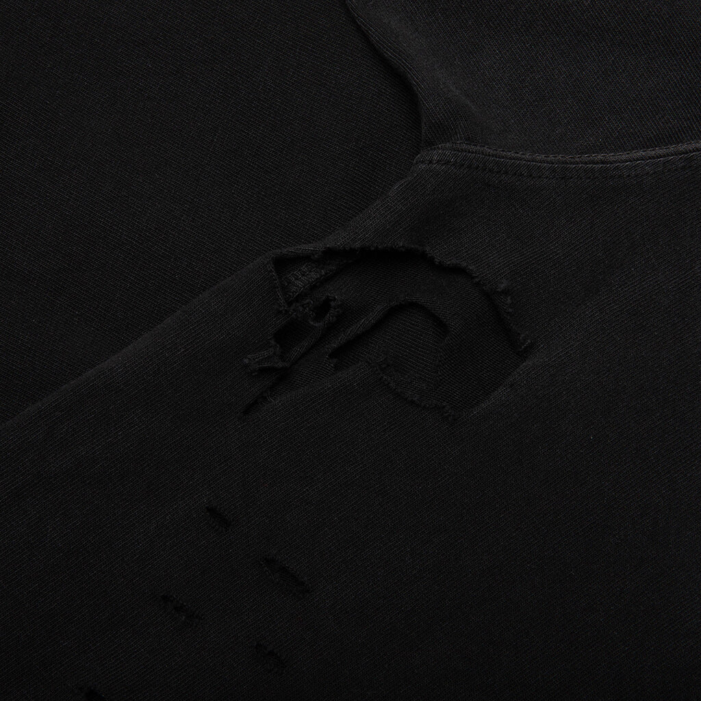 SeCND SLF x Masato Kawajo Firestorm Vintage L/S - Black/Red/Teal - Image 4