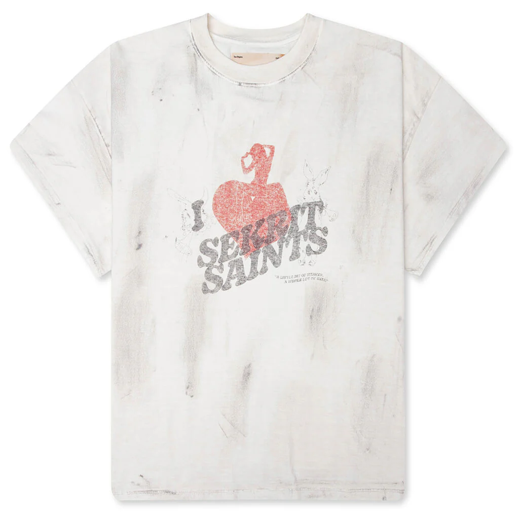 Gentlemen's Club T-Shirt - Vintage White