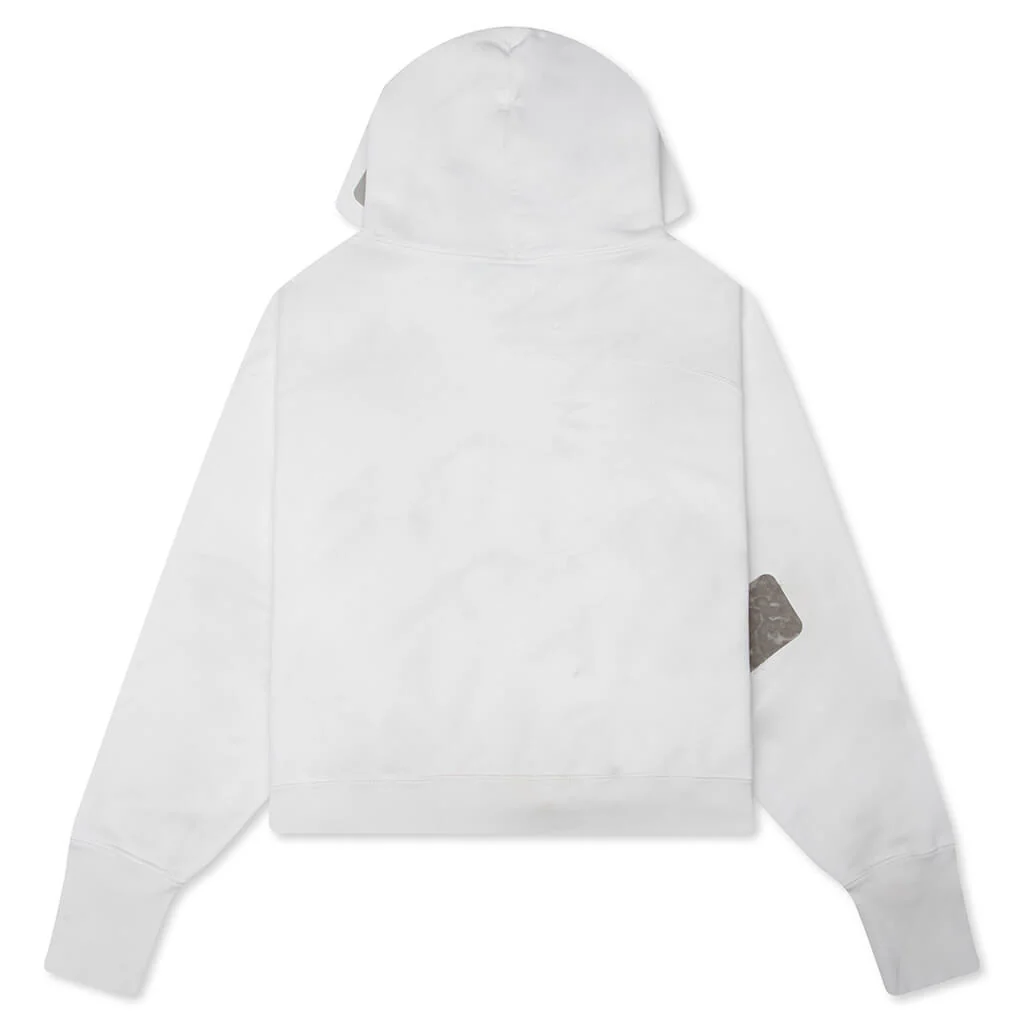 Stamp Zip-Up Hoodie - Vintage White - Image 2