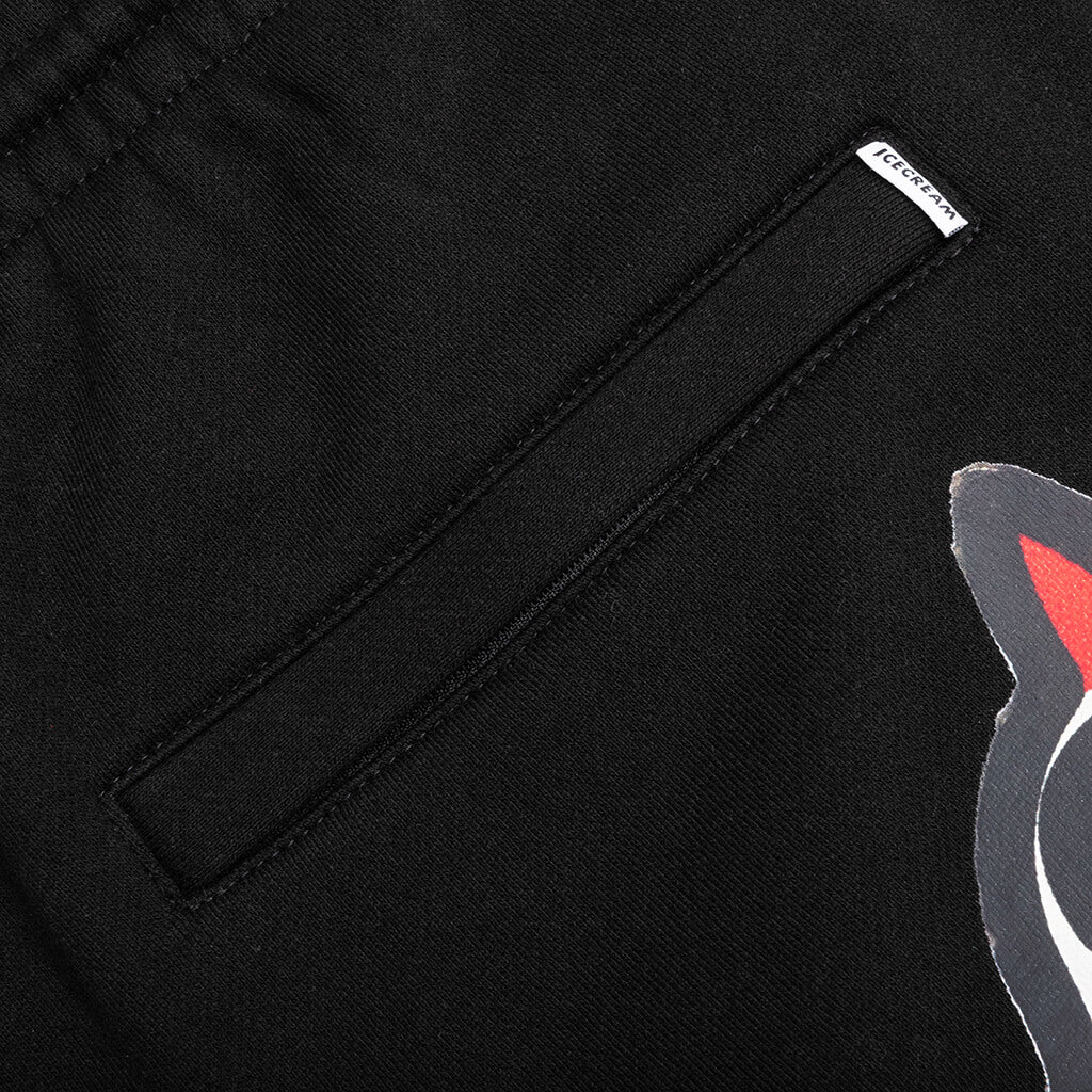 Sideways Sweatpant - Black - Image 4