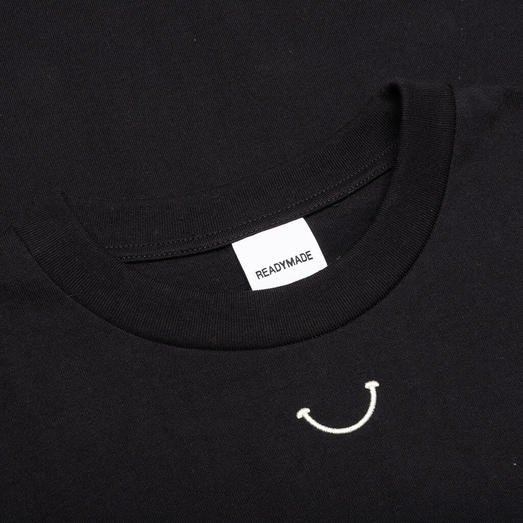 Smile S/S T-Shirt - Black - Image 3