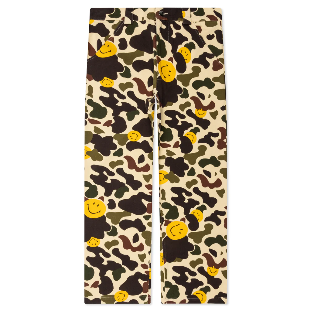Smiley Camo Pants - Woodland